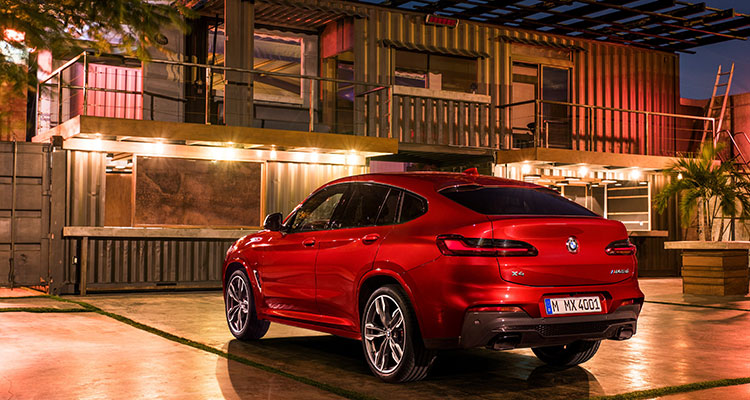 BMW X4 side rear 2