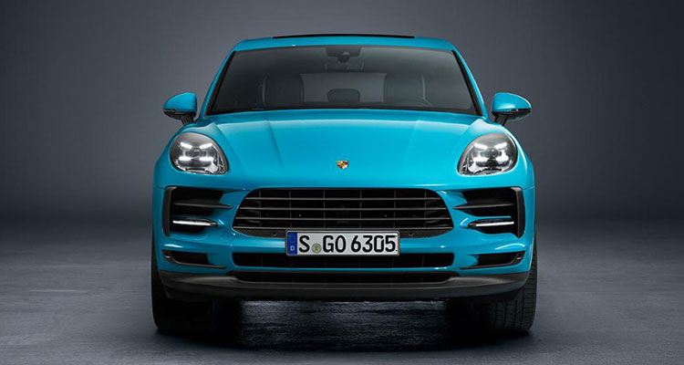 Porsche Macan revealed front