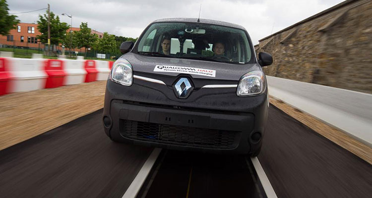 qualcomm 100 metre charging road test