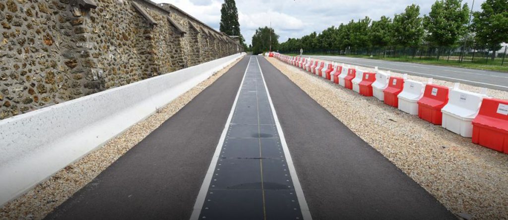 wireless charging road feature