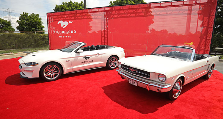 Ford Mustang production hits ten million 1