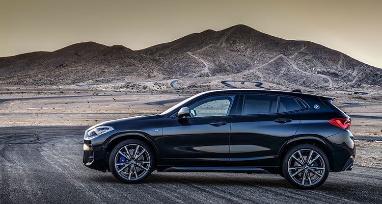 BMW X2 M35i exterior side 1