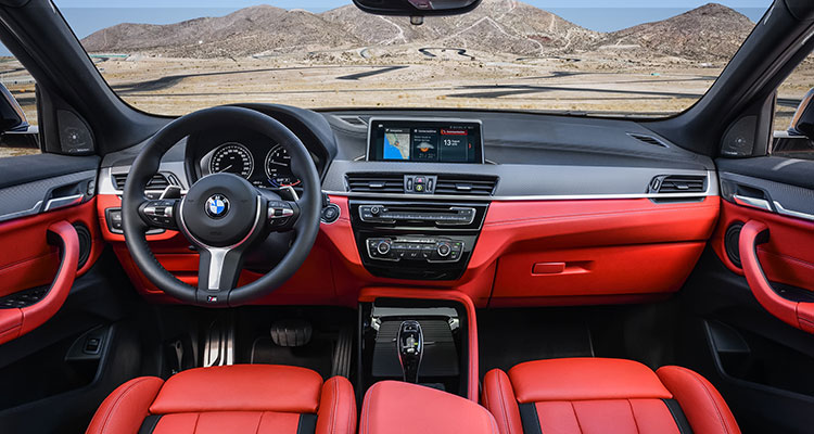 BMW X2 M35i interior 1