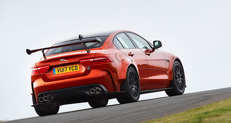 JAGUAR XE SV PROJECT 8 rear side 1