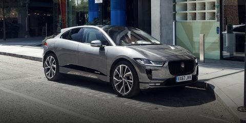 Jaguar I-Pace front side feature