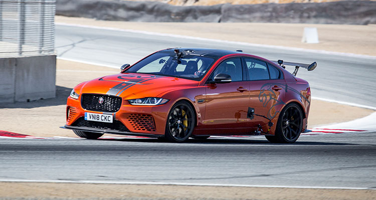 Jaguar XE SV Project 8 front side 1