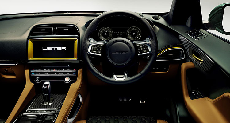 LISTER SUV INTERIOR Driver