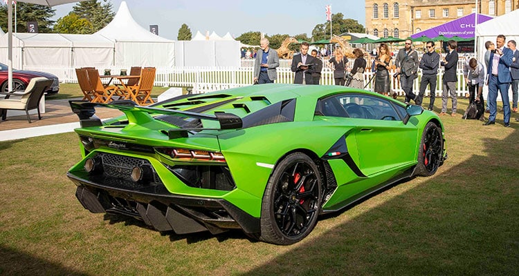 Lamborghini Aventador SVJ rear