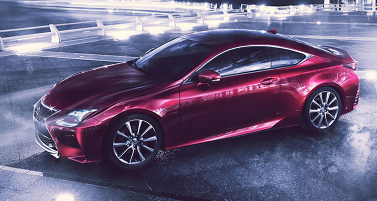 Lexus RC Coupe face lift