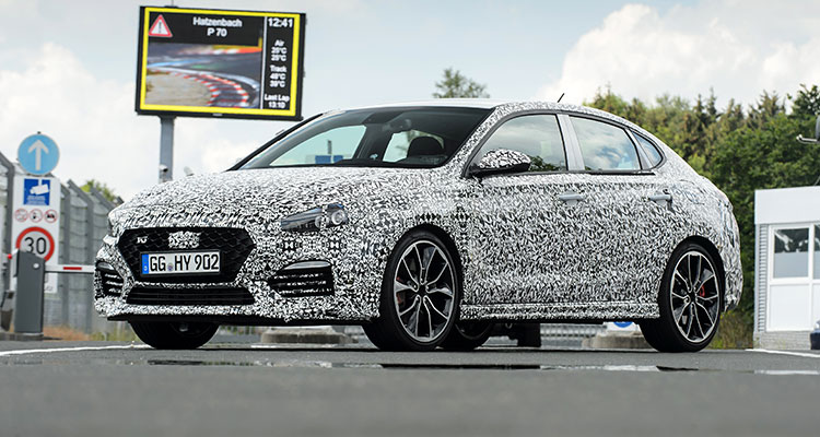 New Hyundai i30 Fastback N 2019 front side