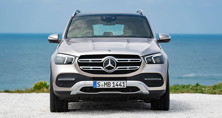 New Mercedes GLE 2019 front 4