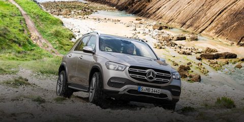 New Mercedes GLE 2019 front feature