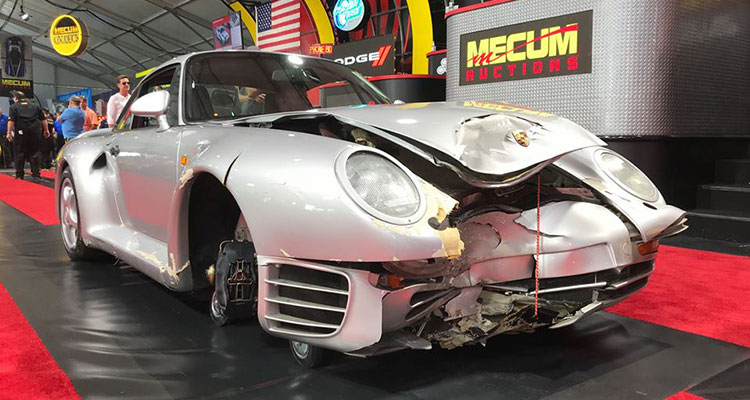 Porsche 959 crash 1