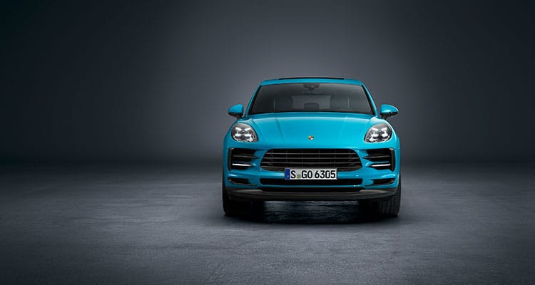 Porsche Macan facelift front view