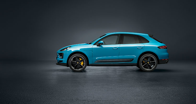 Porsche Macan facelift side 2