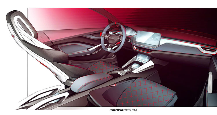 Skoda rs interior 1