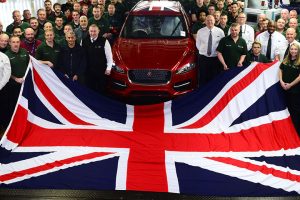 jaguar land rover British Flag