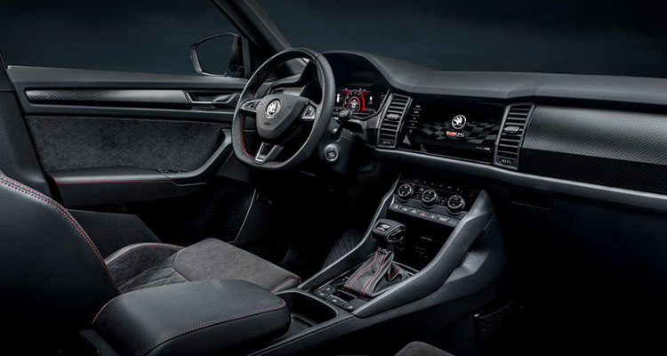 Skoda Kodiaq VRS Cabin