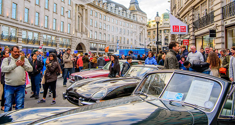 Jaguar to shine on Regent Street 1