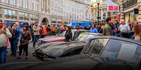 Jaguar to shine on Regent Street feature