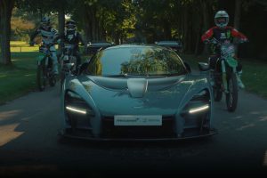 McLaren Senna vs motorcross race feature