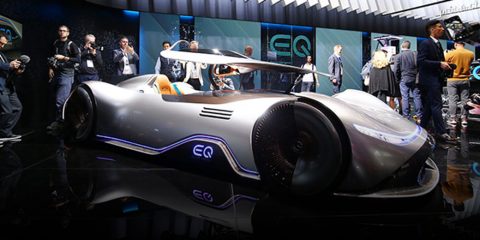 Mercedes EQ Silver Arrow feature