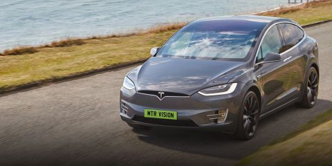 Should EVs Have Green Number Plates - Tesla Model X