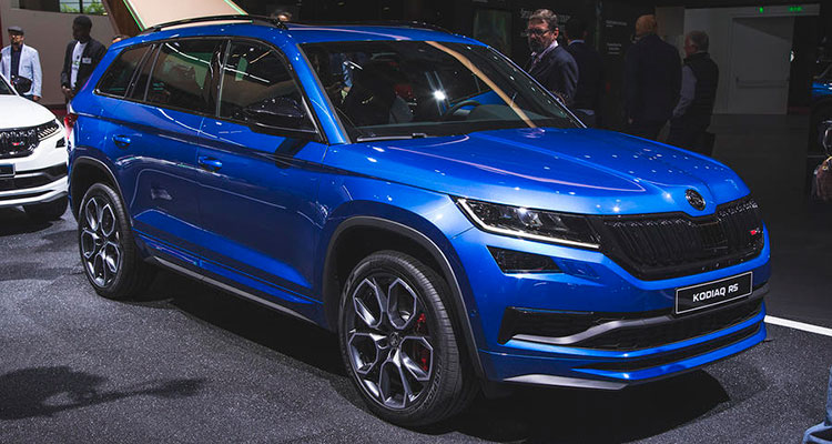 Skoda Kodiaq VRS on Display