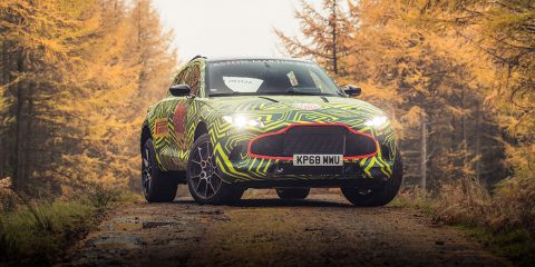 Aston Martin DBX Prototype feature