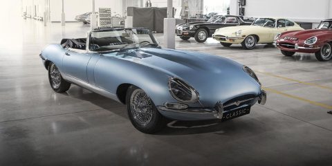 Jaguar E-Type Electric feature