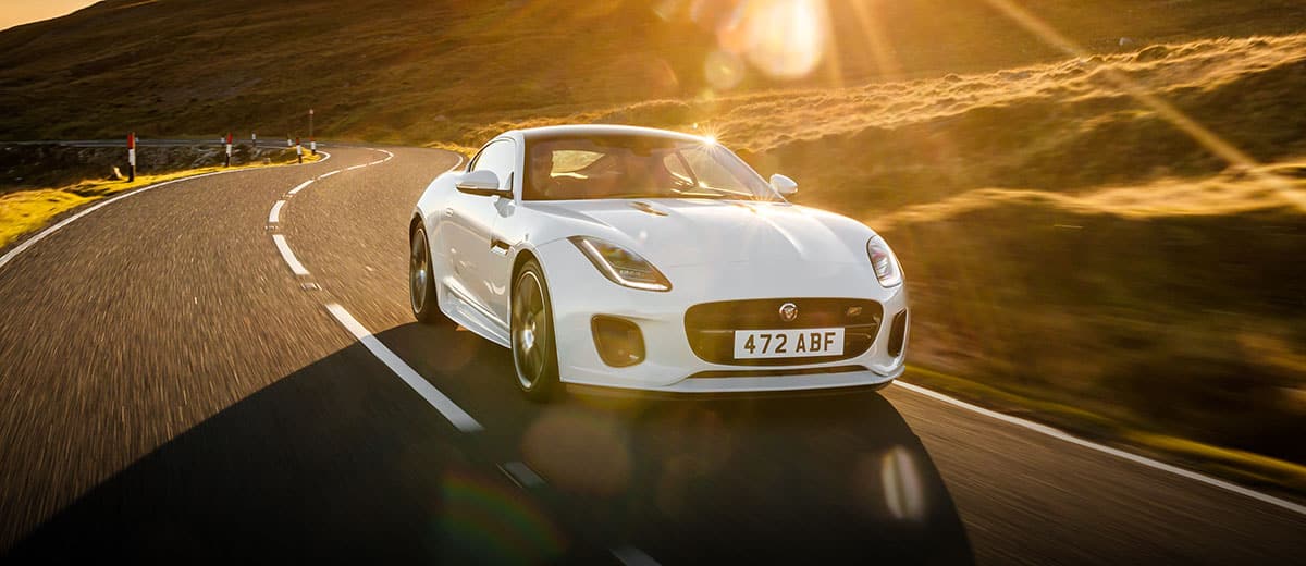 Jaguar F-Type Chequered Flag Edition feature