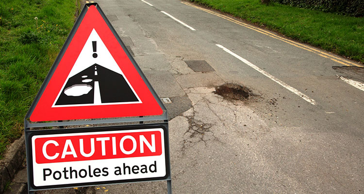 Pothole image 1