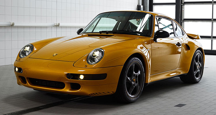 porsche project gold 993 turbo 911 classic front