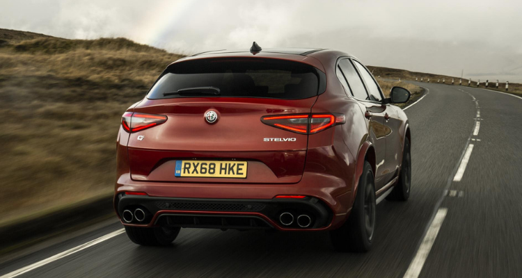 special edition Stelvio Quadrifoglio rear