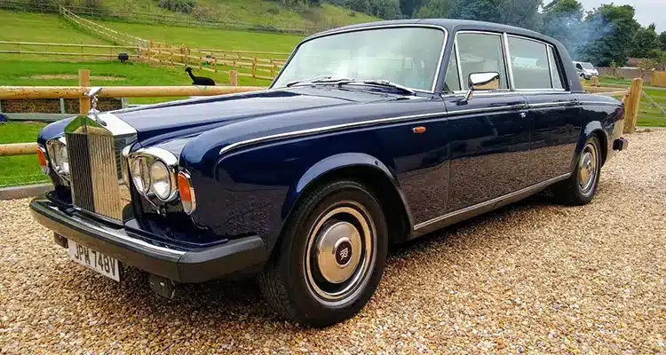 A cherished 1980 Rolls-Royce Wraith II ready to be converted to an electric classic car 