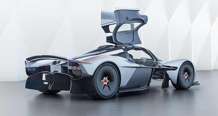 Aston Martin Valkyrie rear side 1