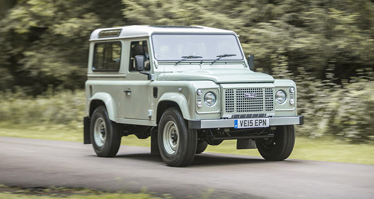 Land Rover Defender front side