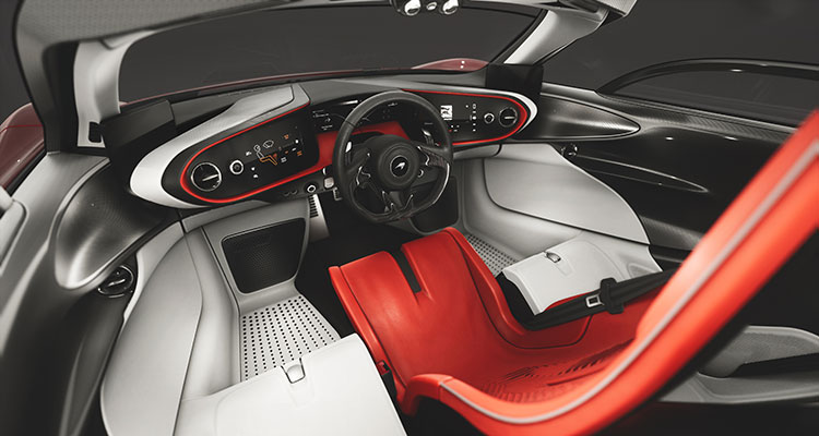 McLaren Speedtial Bloodline interior