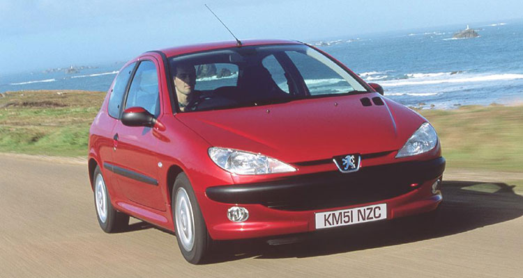 Peugeot 206 front side 1