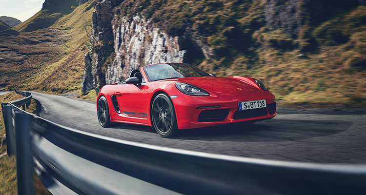 Porsche 718 Boxster T Front side