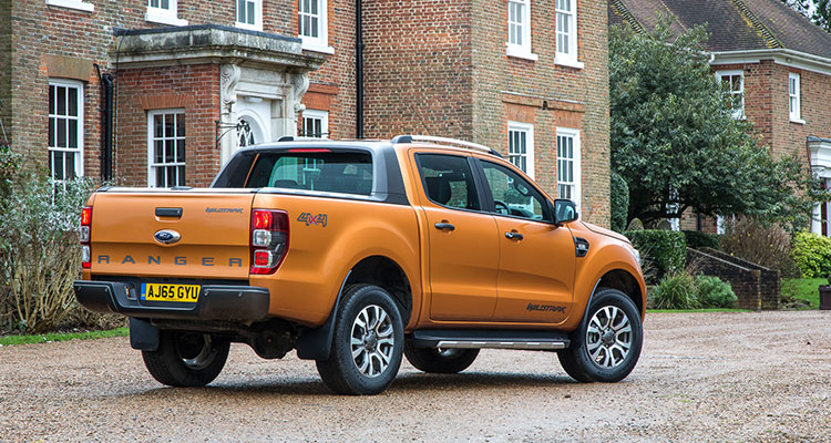 Ford Ranger rear side 1