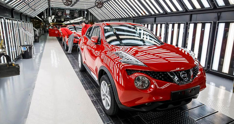 Nissan Juke at Sunderland Plant