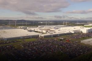 Nissan Sunderland Plant from air feature