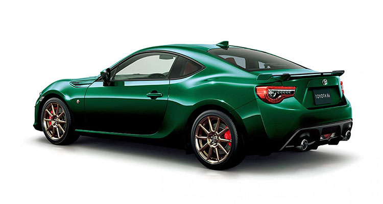 Toyota GT86 British racing green limited edition 1