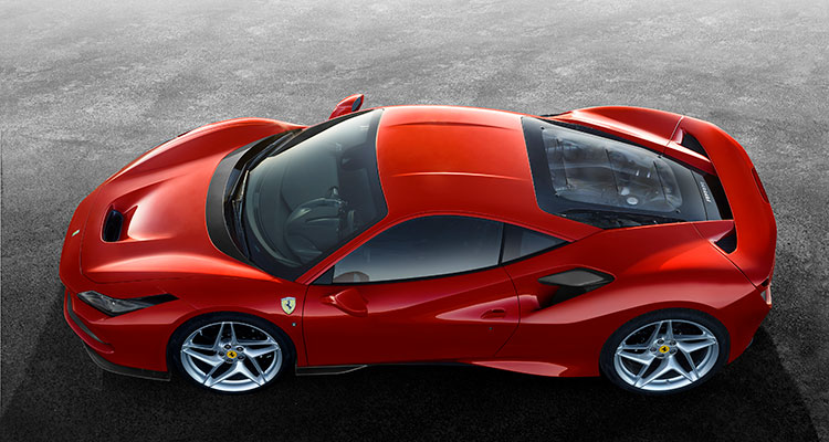 Ferrari F8 Tributo sports car 4