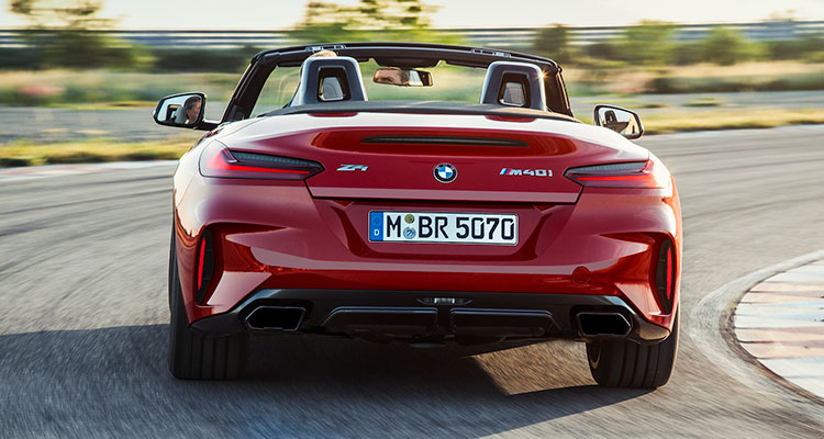 New BMW Z4 rear 1