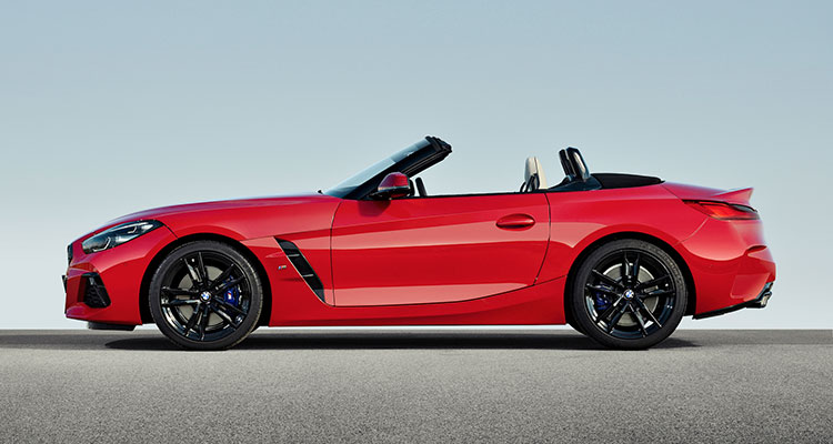 New BMW Z4 side 2