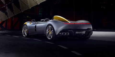 Ferrari Monza SP1 side rear feature