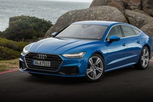 Audi A7 Kapstadt 2018 blue feature