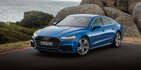 Audi A7 Kapstadt 2018 blue feature